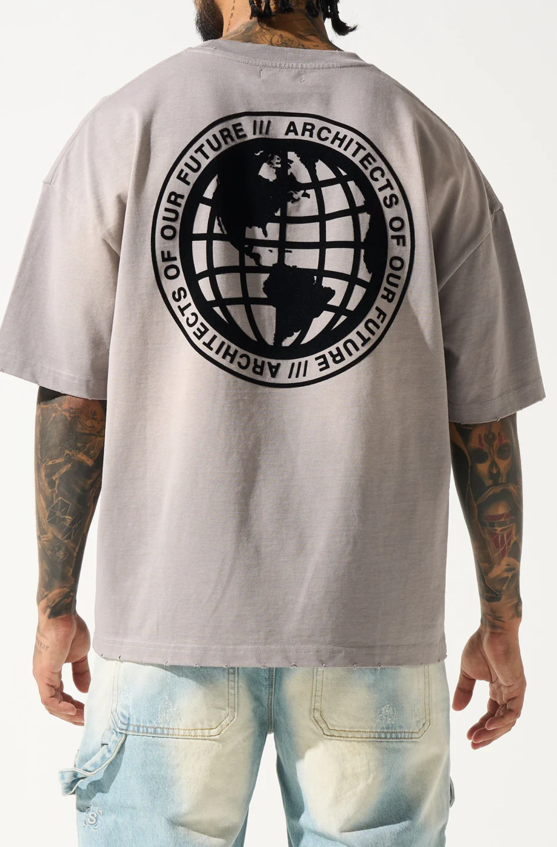 Serenede Gobal Light Grey T Shirt