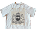 Prestige Rhinestone Royalty Tee (Cream)