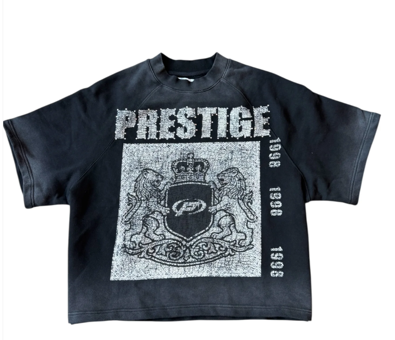Prestige Rhinestone Royalty Tee (Black)