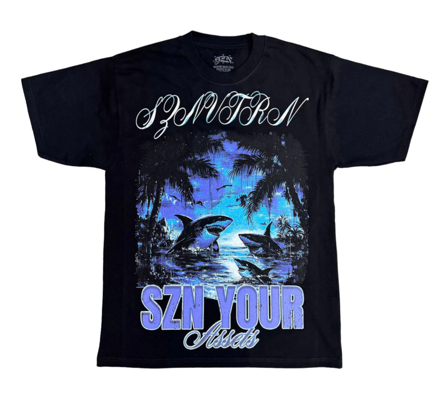 SZNTURA All Black Paradise Tee
