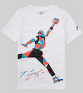Jumpman Heirloom Tee (big kids) Geometric Logo Graphic
