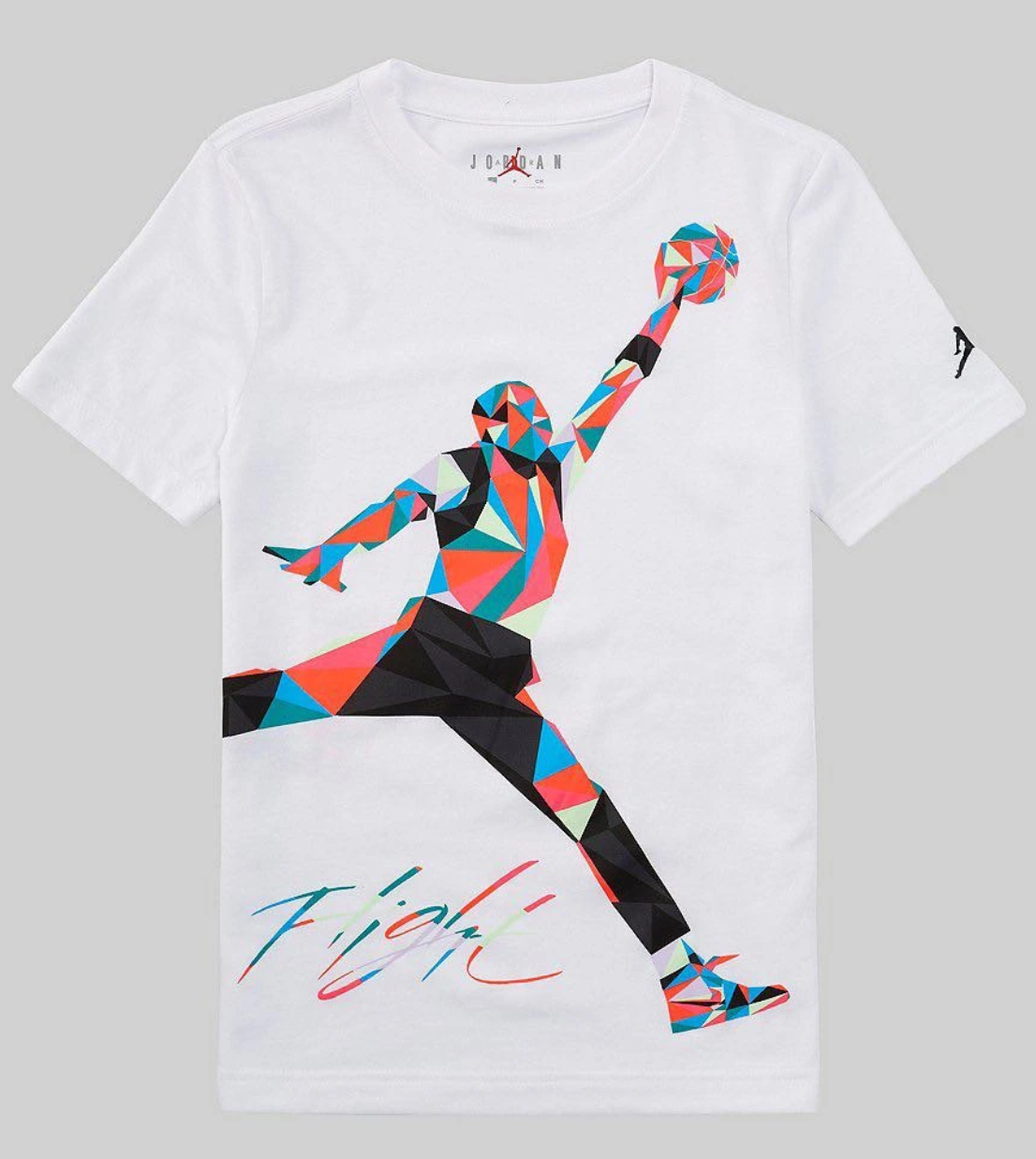 Jumpman Heirloom Tee (big kids) Geometric Logo Graphic