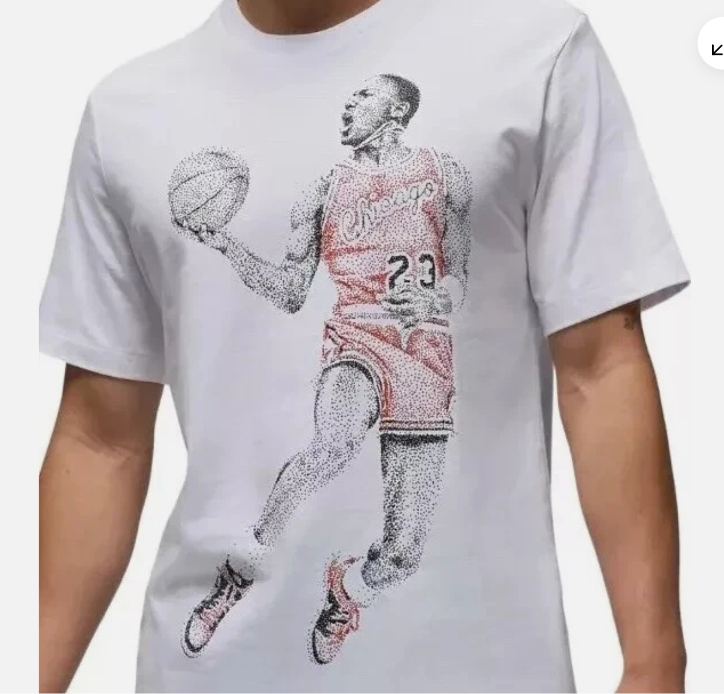 NWT Nike Air Jordan Men's MJ Dot Graphic Short Sleeve T Shirt