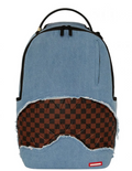 Sprayground Denim Sharkbite Backpack